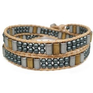 NEW Handmade Katie Soleil 2 Wrap Bracelet Choker